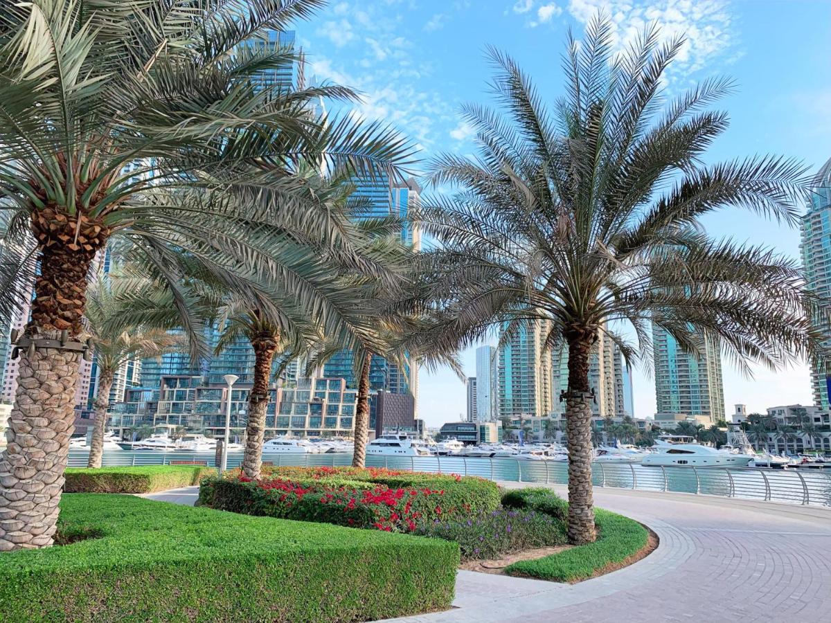 5 Star Serviced Apartment With Beach Access In The Heart Of Dubai Marina Free Welcome Gift Box Upon Arrival المظهر الخارجي الصورة